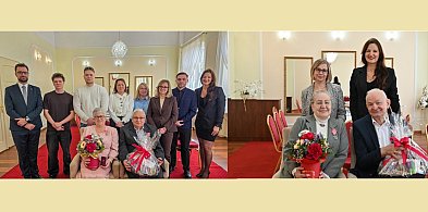 Państwo Klonowscy i Markuszewscy z Ostródy obchodzili 50-lecie małżeństwa