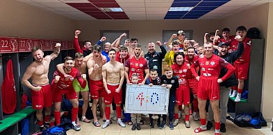 Sokół Ostróda pewnie pokonał GKS Stawiguda i wciąż liczy się w walce o awans