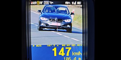 147 km/h na 90-tce BMW w powiecie ostródzkim. 20-latek stracił prawo jazdy