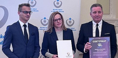 Szpital w Ostródzie z prestiżowym wyróżnieniem jakości