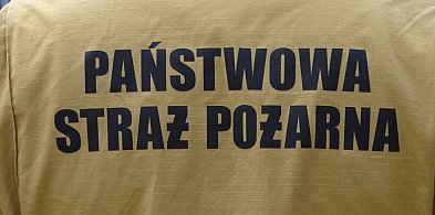 Stare Jabłonki: Poranny pożar Forda na krajowej 16-stce pod Ostródą