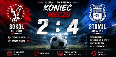 Ostróda: Stomil za silny dla Sokoła. Emocjonujący mecz dla olsztynian
