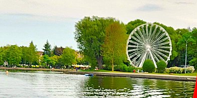 Ostróda: Podziwiaj panoramę miasta z 30 metrów: Diabelski młyn już latem