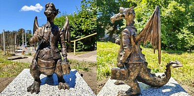 Ostróda ma już szóstego smoka! Do rodziny dołączył długo wyczekiwany Spóźnialski