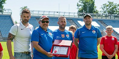 W AP Sokół Ostróda pożegnano trenerów: Dariusza Gergolę, Grzegorza i Pawła Sobotkę