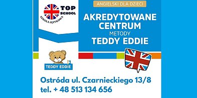Top School Szkoła Językowa w Ostródzie startuje z zajęciami Teddy Eddie!-102684