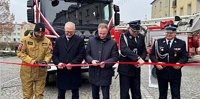 Nowy samochód ratowniczo-gaśniczy trafił do OSP w Bisku-105666