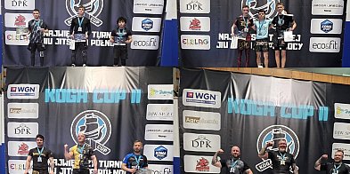4 zawodników - 5 medali! Dragon Fighter Bynowo z gm. Miłomłyn na Koga Cup w