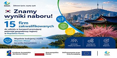 15 firm będzie promować potencjał gospodarczy Warmii i