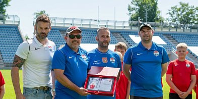 W AP Sokół Ostróda pożegnano trenerów: Dariusza Gergolę, Grzegorza i Pawła Sobotkę