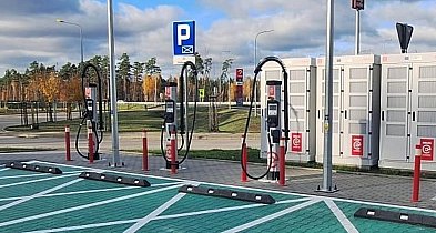 S7: Na MOP Olsztynek Południe otwarto Hub szybkiego ładowania-105390