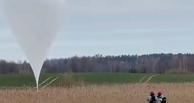 Atak balonów przemytniczych nad regionem warmińsko-mazurskim