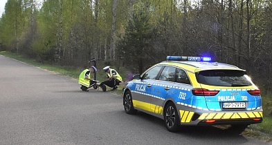 Pisz: Dramatyczny wypadek na hulajnodze. 14-latka zabrana przez LPR do szpitala
