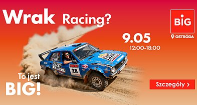 Wrak Race w BIG Ostróda. Motoryzacyjne emocje i wsparcie charytatywnej zbiórki