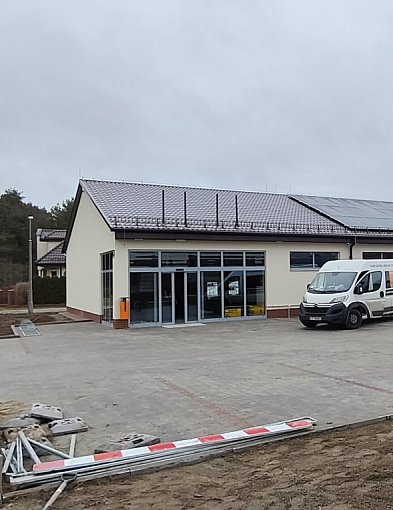 Ostróda: Zakończono prace budowlane przy pierwszym Dino w mieście. Kiedy otwarcie?-105792