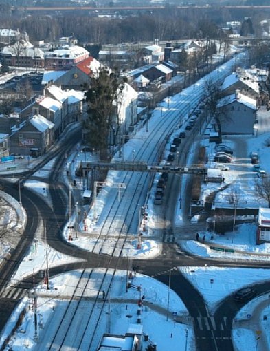 Bezpieczniej na skrzyżowaniach dróg z torami w Ostródzie i na Warmii i Mazurach