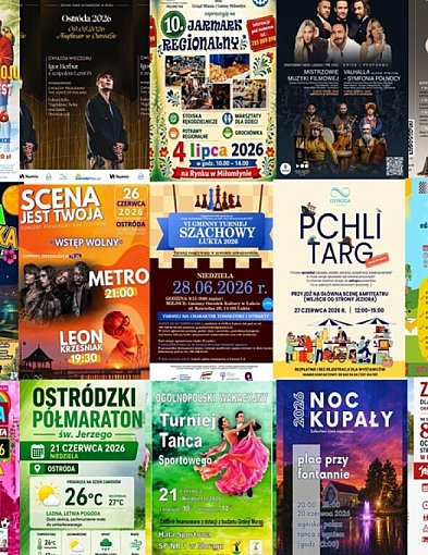 Co? Gdzie? Kiedy? Zobaczcie, jakie imprezy, koncerty i wydarzenia czekają na Was!