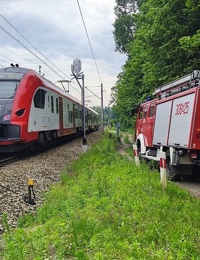 Tragiczne zdarzenie na torach w Biesalu. Nie żyje mężczyzna potrącony przez pociąg