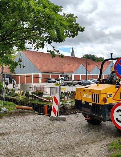 Ostróda: Zamknięta dla ruchu ul. Pułaskiego! Trwa rozbudowa sieci ciepłowniczej