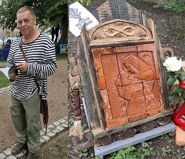Ostródzki artysta Krzysztof Zieliński w rozmowie o życiu, rzeźbieniu w cegle i-104978