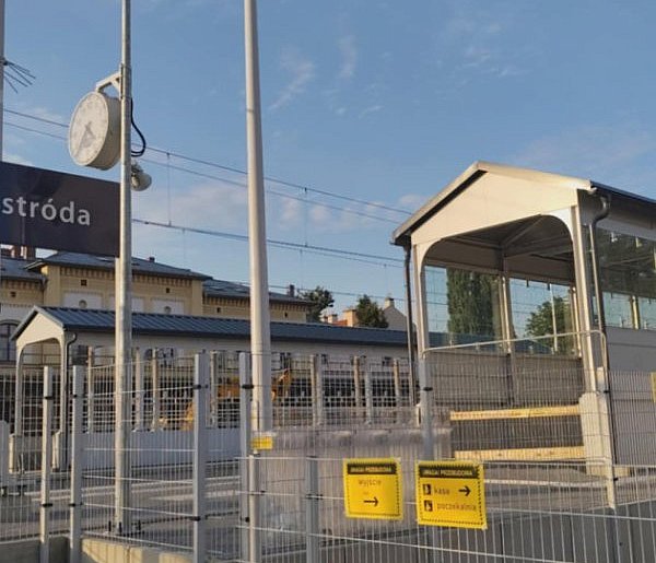 Ostróda: Kolejny etap modernizacji stacji osiągnięty. Od 14 grudnia zmiany-105765