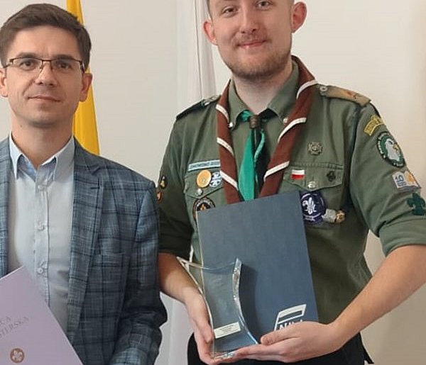 Dominik Jeffrey Rimaszauskas z Morąga laureatem ogólnopolskiego konkursu!-106029