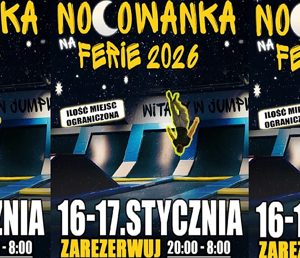Nocka w JumpWorld Ostróda na start ferii zimowych 2026! - 106447