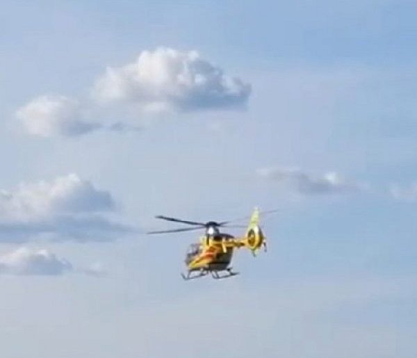 Gm. Miłomłyn: Dwójka dzieci ranna po zderzeniu 2 aut między Miłomłynem a Bynowem!