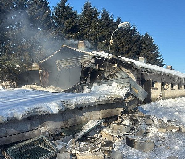 Lewałd Wielki: Pożar kurnika o powierzchni ok. 1000 m2