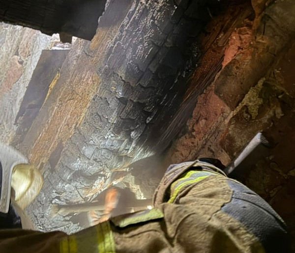 Gm. Miłomłyn: 10 osób ewakuowanych po pożarze budynku w Skarpie!