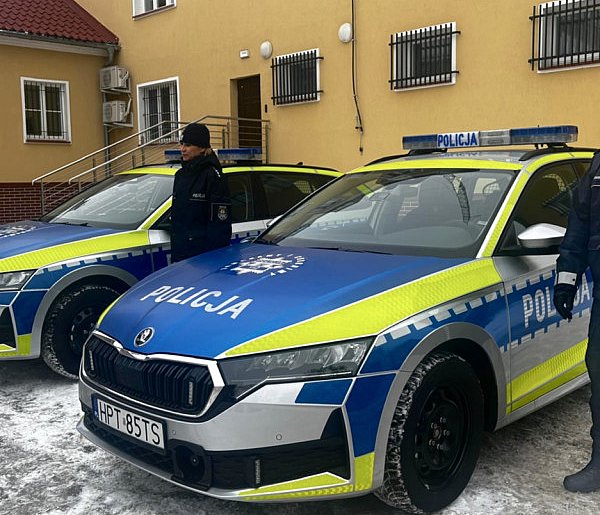 Morąg, Małdyty: Nowe radiowozy trafiły do policjantów