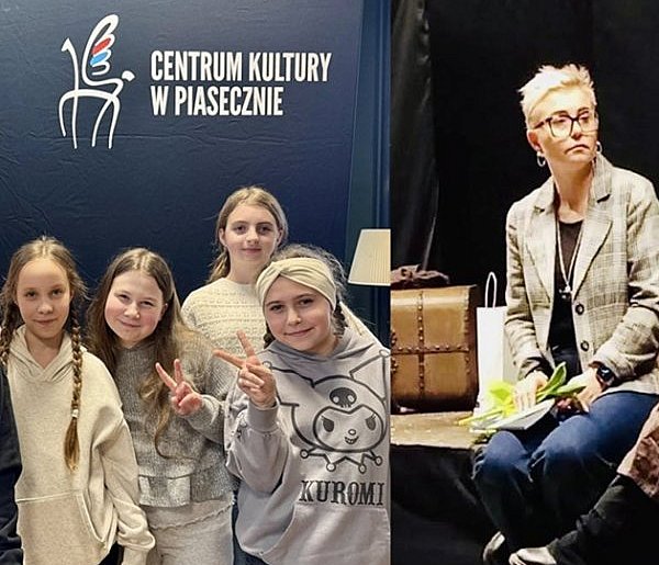 Mira Wójcik z nagrodą, grupa teatralna MAMTREMA z Łukty z wyróżnieniem na