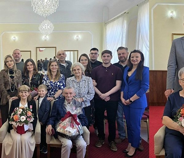 Jubileusz 50-lecia małżeństwa Państwa Mikielewicz i Gronkiewicz z Ostródy