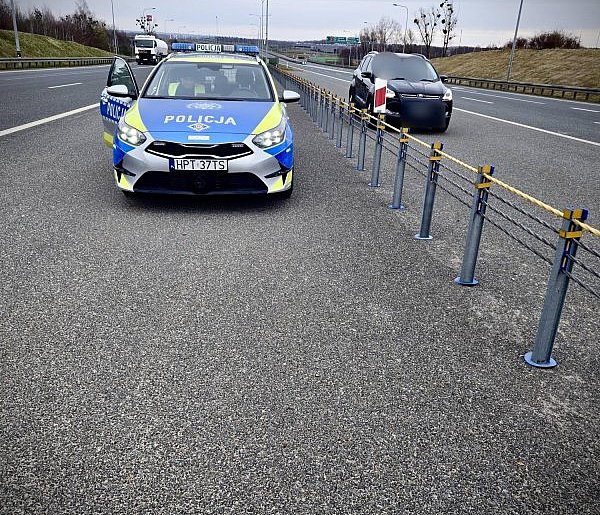 Ostróda: Jechał pod prąd drogą ekspresową S5