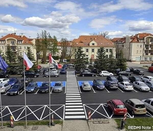 Ostróda: Zakończył się remont parkingu przed Starostwem Powiatowym