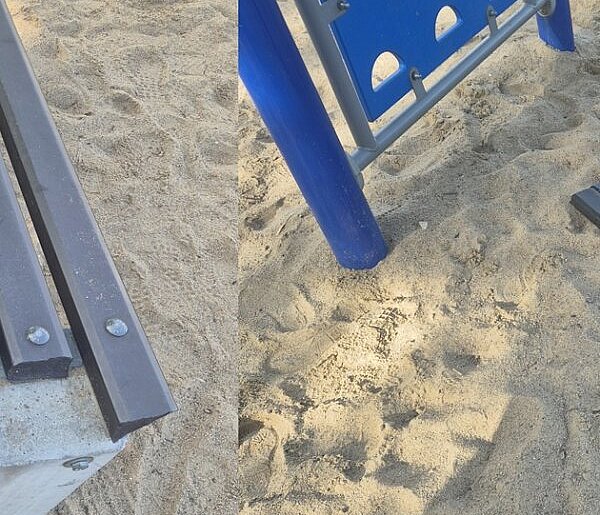 Ostróda: Kto niszczy miejsce dla dzieci? Dewastacja ławek na placu zabaw