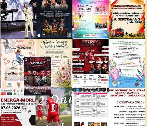 CO? GDZIE? KIEDY? Zobaczcie największy kalendarz imprez, koncertów i wydarzeń!