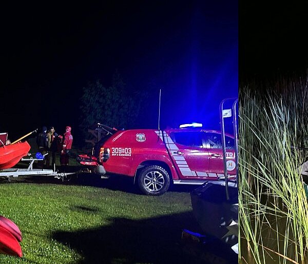 Tragiczny finał nocnych poszukiwań na Jeziorze Pisz. Nie żyje wędkarz