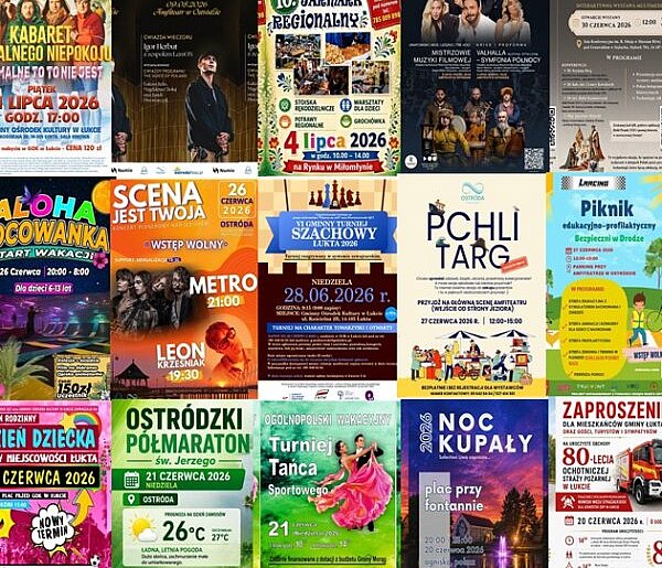 Co? Gdzie? Kiedy? Zobaczcie, jakie imprezy, koncerty i wydarzenia czekają na Was!