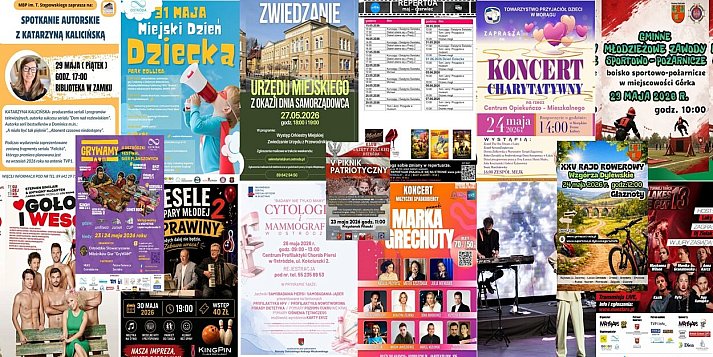 Kalndarz imprez, wydarzeń i koncertów w Ostródzie i powiecie
