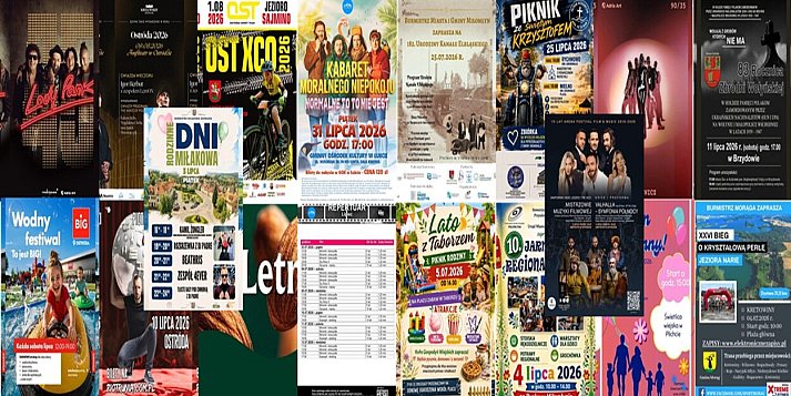 Co? Gdzie? Kiedy? Największy kalendarz wydarzeń, koncertów i imprez w powiecie