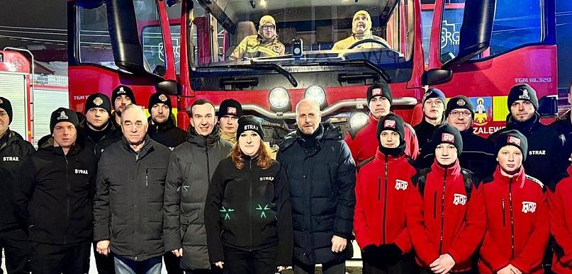 Nowe wozy ratowniczo-gaśnicze dla jednostek OSP w Zalewie i Lidzbarku