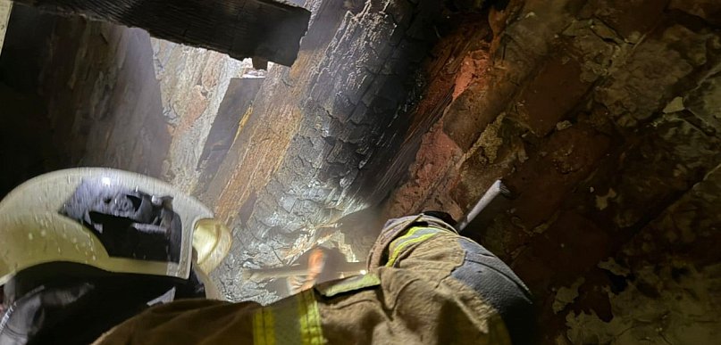 Gm. Miłomłyn: 10 osób ewakuowanych po pożarze budynku w Skarpie!