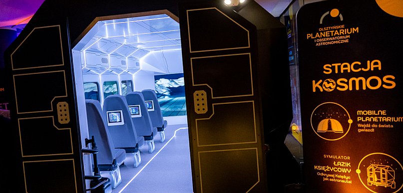 Planetarium w Olsztynie ma symulator łazika księżycowego