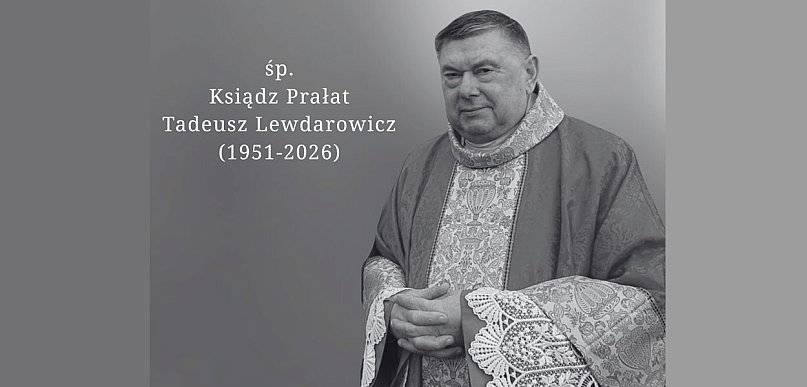 Nie żyje ks. prałat Tadeusz Lewdarowicz, wieloletni proboszcz parafii w Marwałdzie