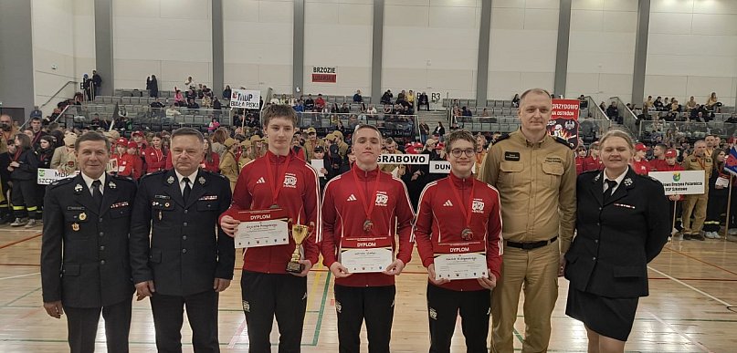 Młodzieżowa Drużyna Pożarnicza z Dąbrówna najlepsza w województwie!