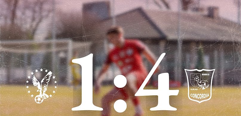 Sokół Ostróda walczył, ale punkty pojechały do Elbląga. Hit kolejki dla Concordii