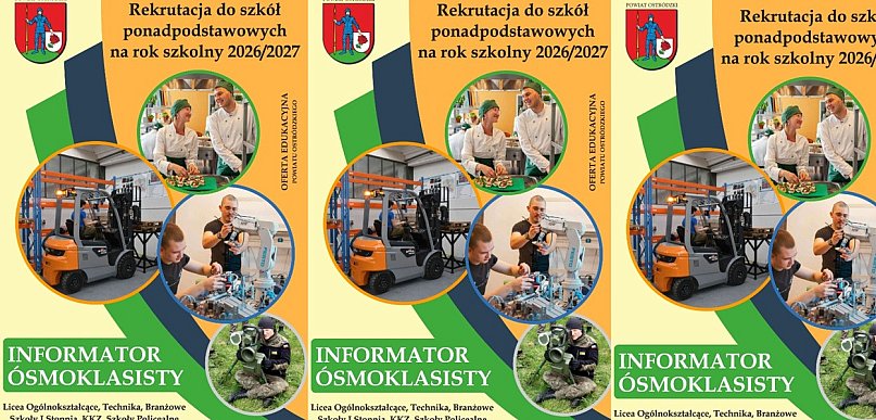 Ostróda: Informator ósmoklasisty już jest dostępny!