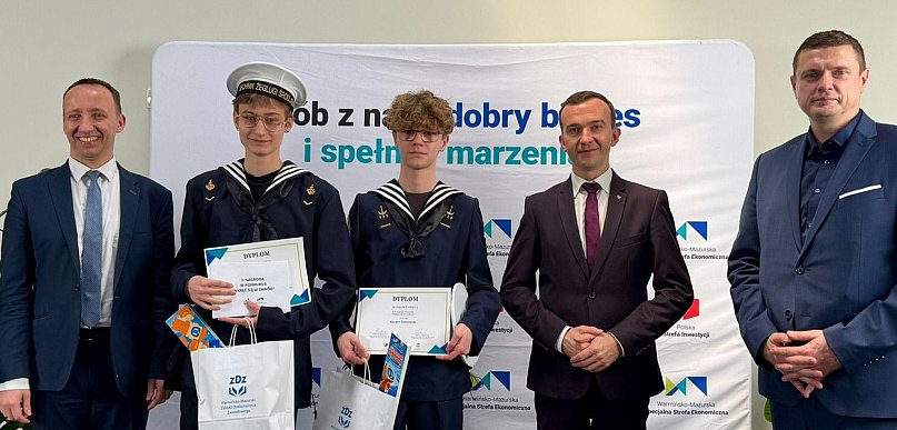 Uczniowie ostródzkiego Ekonomika na II miejscu w konkursie Wkręć się się w