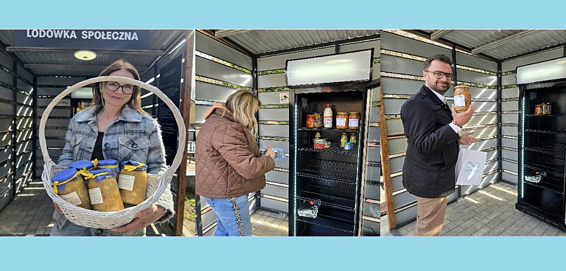 Ostróda: Lodówka społeczna już działa!
